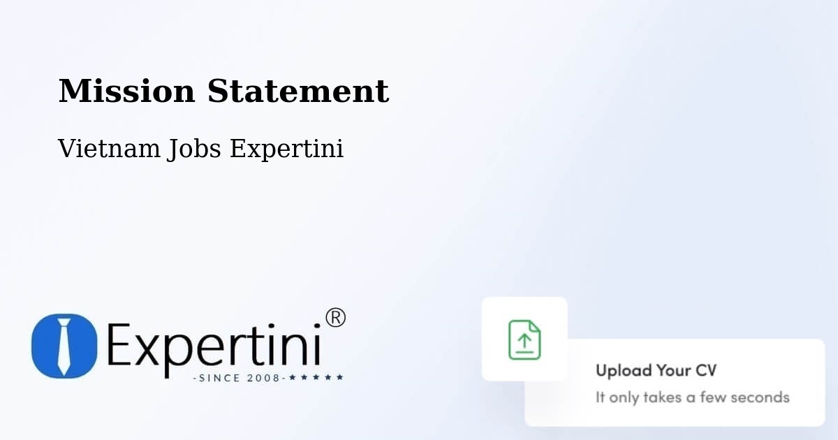 Corporate Mission – Haiphong - Vietnam Jobs Expertini